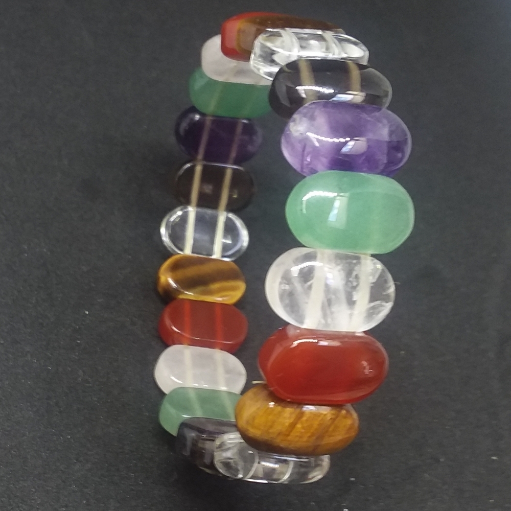 Bracelet Multiple Colors Stone - image 2